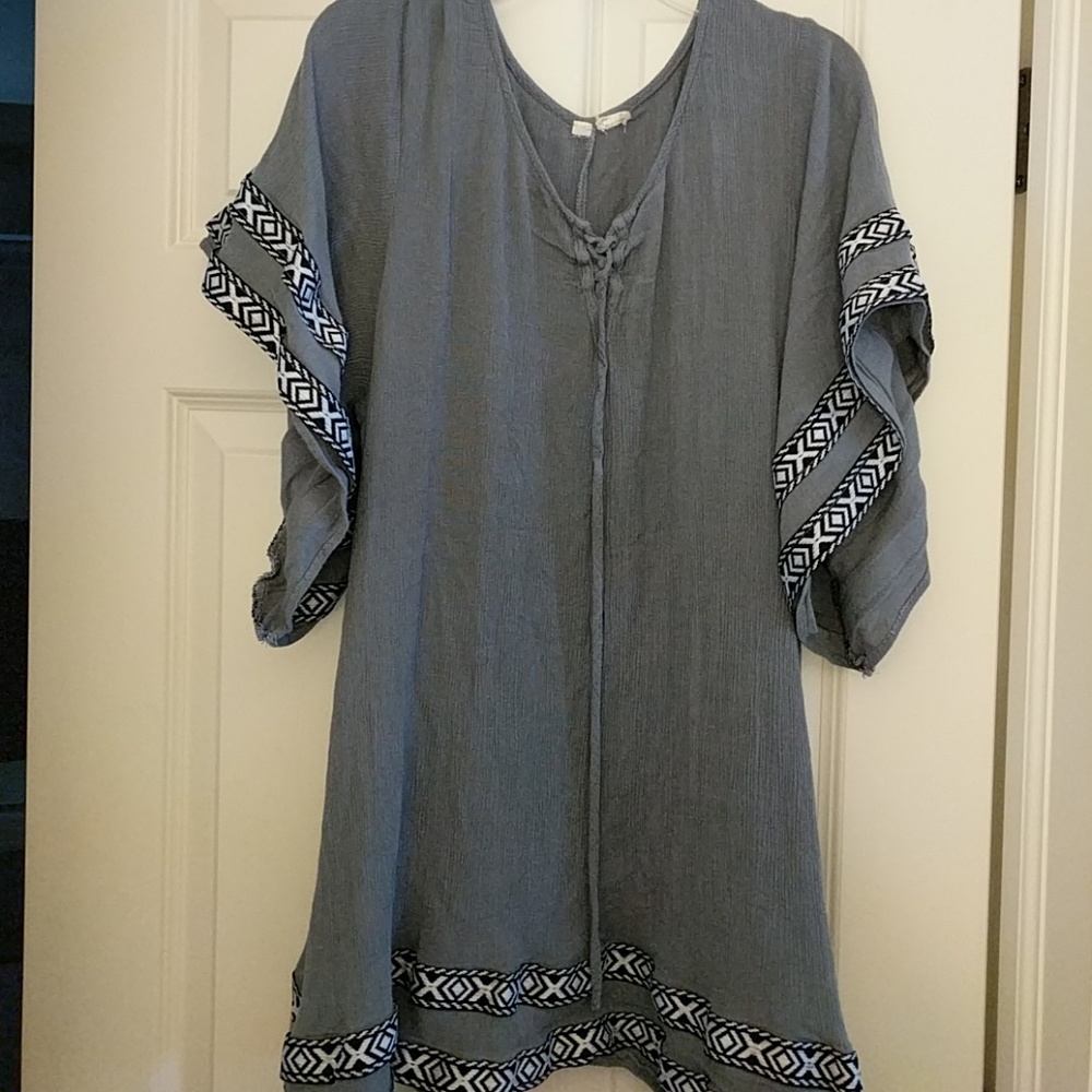 Gray tunic